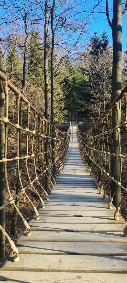 Апартаменты Fewo Am Premium Wanderort Бад-Берлебург Экстерьер фото